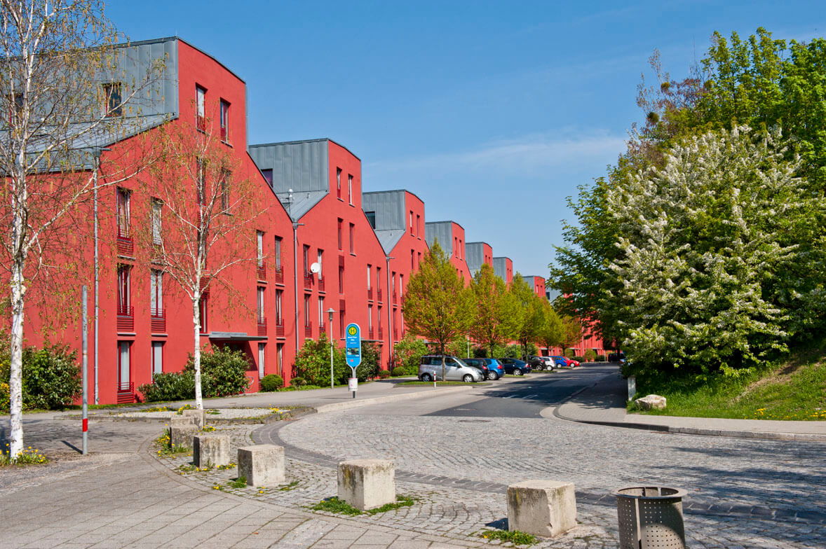 Neues Wohngebiet "Zietenterassen" auf dem ehemaligen Kasernengelände der Bundeswehr
